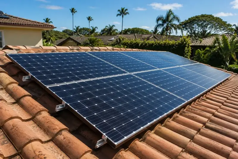 Installation de panneaux solaires à Charentay